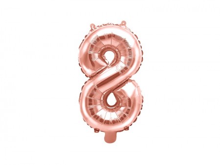 Ballon mylar Numeral 8''-...