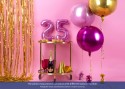 Ballon mylar Chiffre ''9''- 35cm - rose foncé