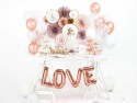 Ballon mylar Lettre ''O''- 35cm - or rose