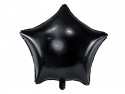 Ballon mylar Star - 48cm - noir