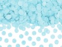 Confettis Cercles - bleu clair