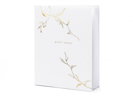 Livre d'or - blanc