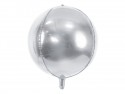Ballon mylar Boule - 40cm - argent