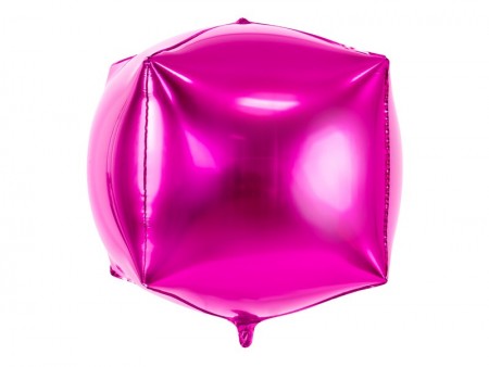 Ballon mylar Cubic - rose...