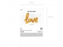 Ballon mylar Love - or