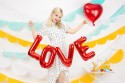 Ballon mylar Love - rouge