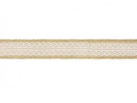Ruban de jute avec dentelle...
