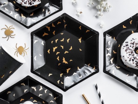 6 Assiettes Trick or Treat