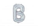Ballon mylar Lettre ''B''- 35cm - holographique