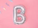 Ballon mylar Lettre ''B''- 35cm - holographique