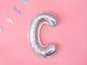 Ballon mylar Lettre ''C''- 35cm - holographique