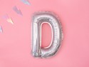 Ballon mylar lettre ''D''- 35cm - holographique
