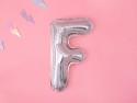 Ballon mylar lettre ''F''- 35cm - holographique