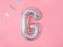 Ballon mylar lettre ''G''- 35cm - holographique