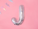 Ballon mylar lettre ''J''- 35cm - holographique