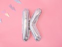 Ballon mylar Lettre ''K''- 35cm - holographique