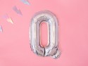 Ballon mylar lettre ''Q''- 35cm - holographique