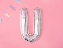 Ballon mylar Lettre ''U''- 35cm - holographique