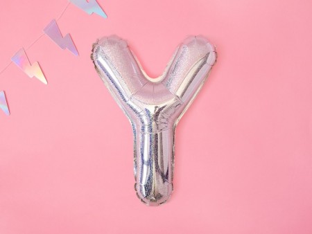 Ballon mylar lettre ''Y''-...