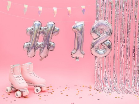 Ballon mylar Chiffre ''8''-...