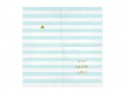 20 Serviettes de table Yummy - Live Laugh Love - bleu clair