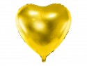 Ballon mylar Coeur - 61cm - or