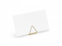 10 Porte -cartes Triangles - or