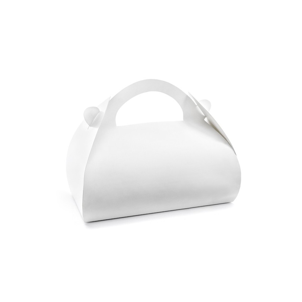 10 Boîtes à gâteaux décoratives - Thank you - blanc