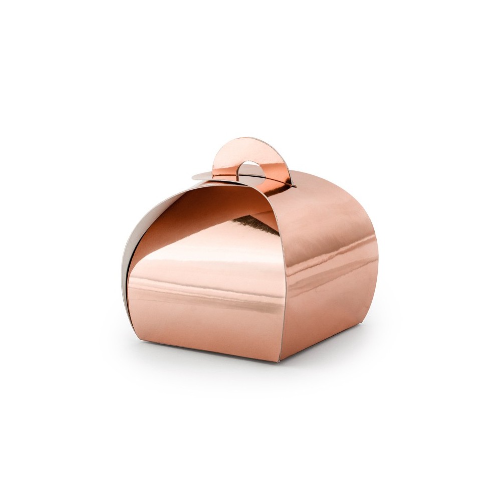 10 Boîtes - or rose