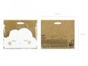 20 Serviettes de table - Nuage - 16cm