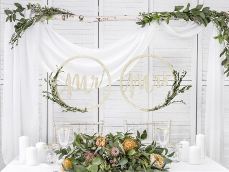 2 Suspensions déco Mr Mrs