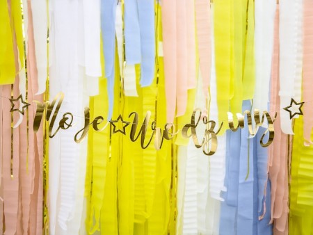 Bannière Mon anniversaire - or