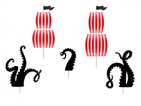 5 Décorations Pirate