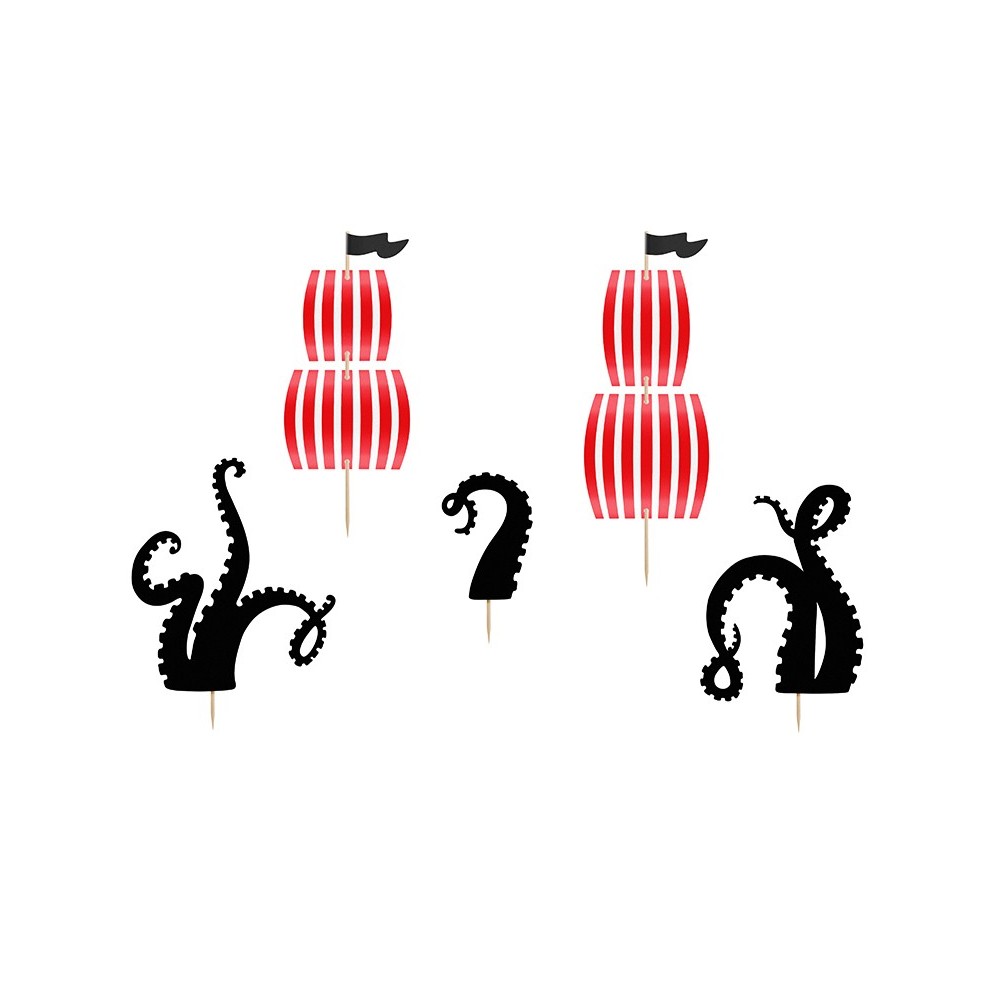 5 Décorations Pirate