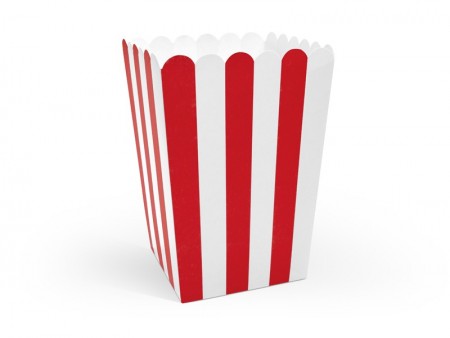 6 Boîtes à pop-corn