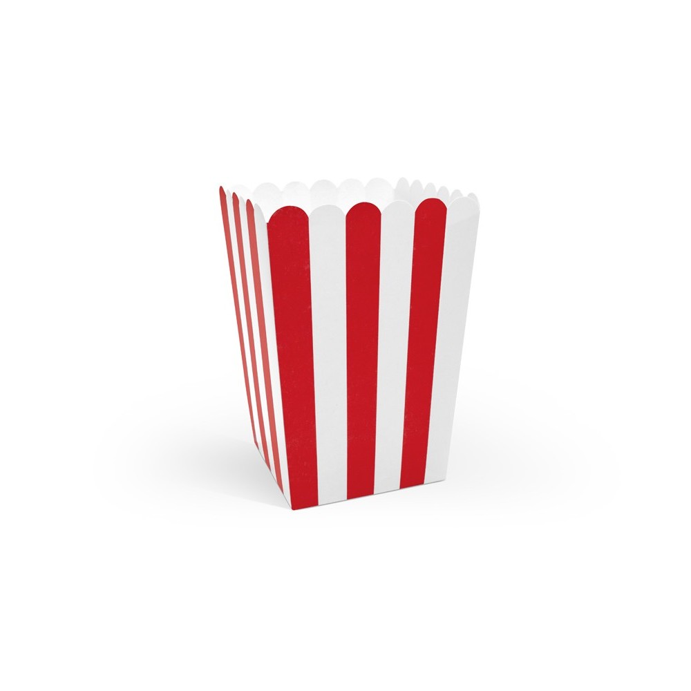6 Boîtes à pop-corn