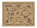 30 Sets de table en papier Pirates
