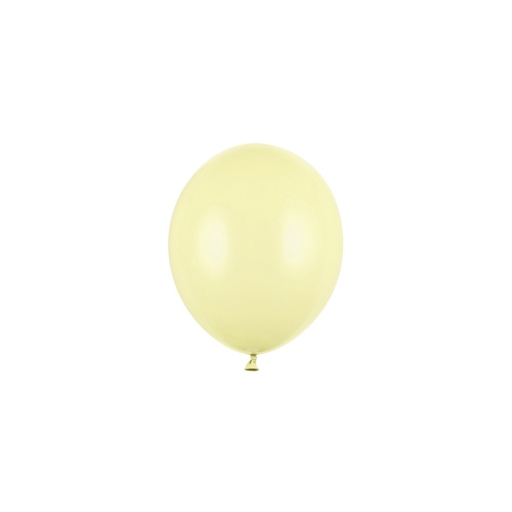 100 Ballon Strong 27cm - Pastel jaune clair