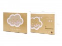 Livre d'or en bois - Nuage