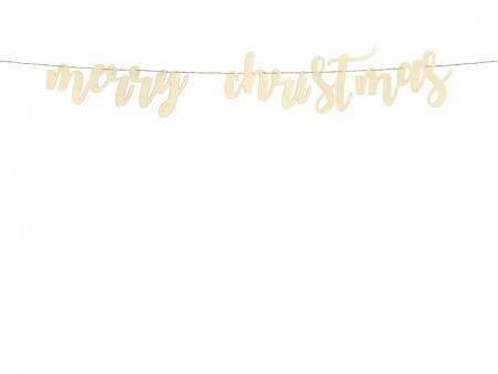 Bannière Merry Christmas en...