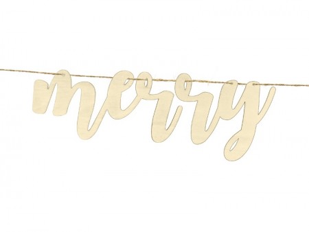 Bannière Merry Christmas en...