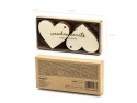 10 Marque -place de table en bois Hearts