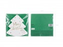 20 Serviettes de table - Merry Christmas