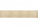 Chemin de table en jute Merry Christmas - blanc