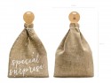 Sac de jute spécial surprise blanc