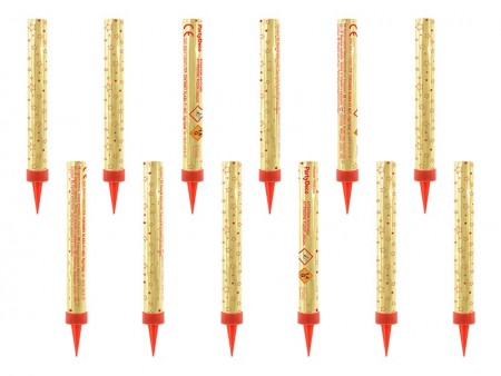 12 Fontaines à gâteaux - or