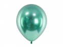 50 Ballons Glossy 30 cm - vert bouteille