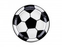 6 Assiettes Football - 18cm