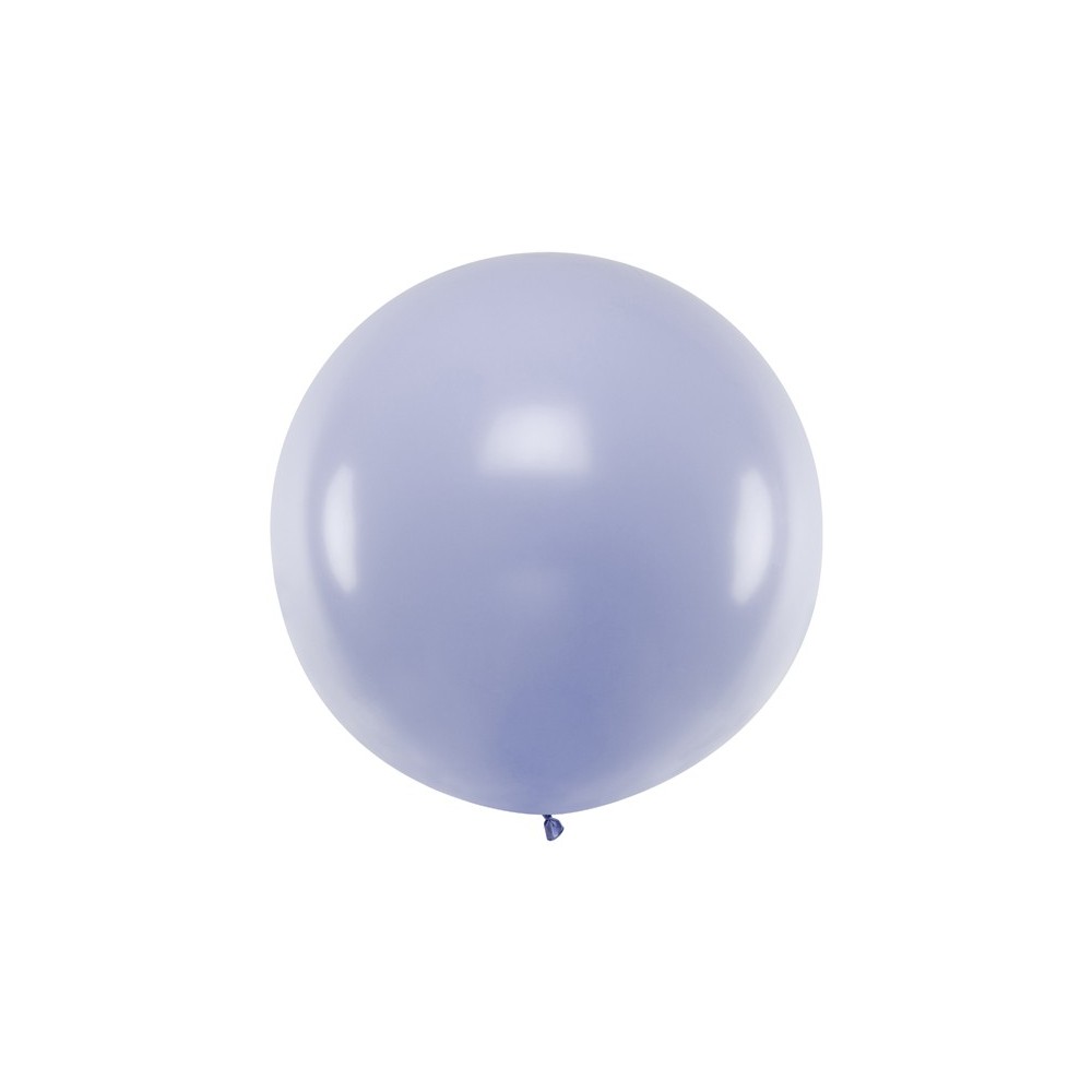 Ballon rond 1m - Lilas clair pastel