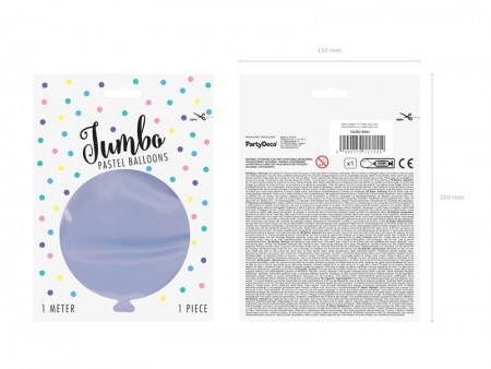 Ballon rond 1m - Lilas...